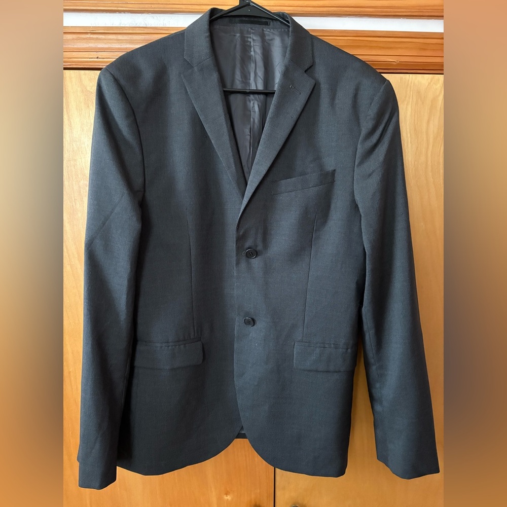 Man s H& M wool collection slim fit blazer size 40 R